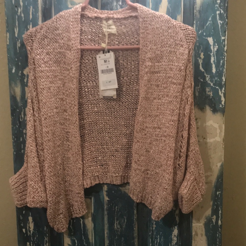 Lightweight knit shrug/shawl